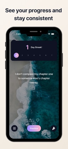 I Become – Daily Affirmations iPhone screenshot