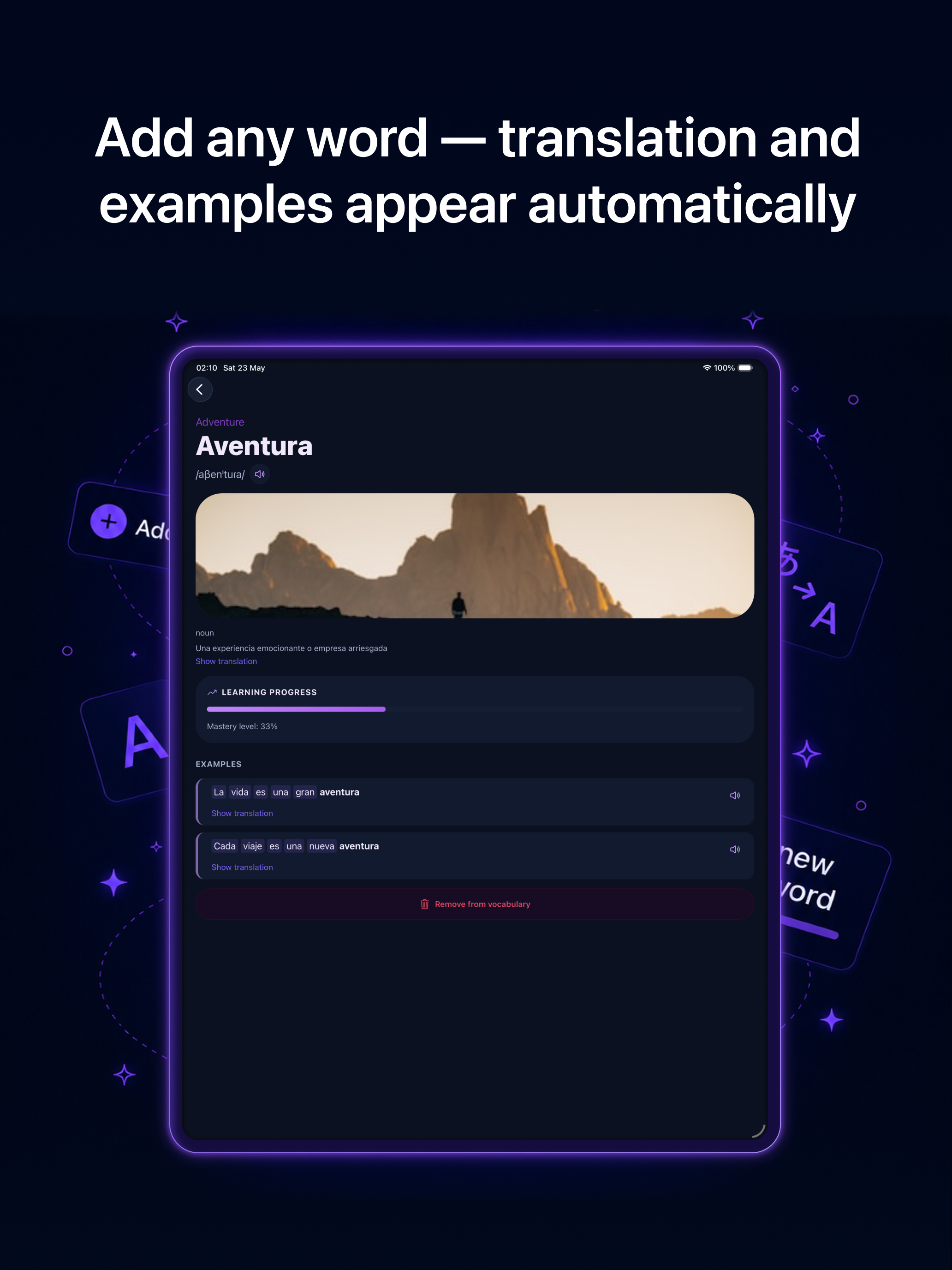VibeLing: Vocabulary Builder screenshot 7