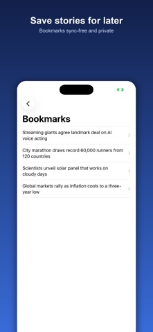 English News Reader Screenshot 5 of 5