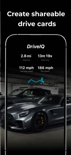 Скриншот DriveIQ: GPS Speed Tracker на iPhone 5