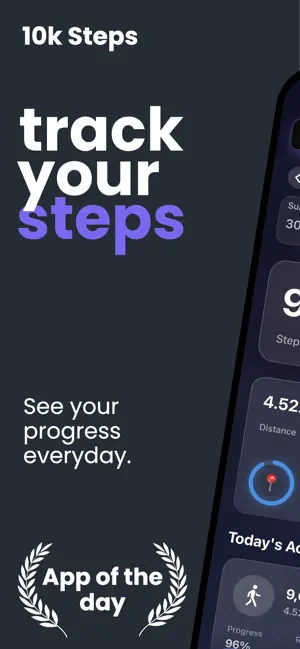 10k Steps+ screenshot 1