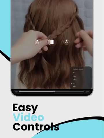 Hairstyles for Women - Offline iPad screenshot