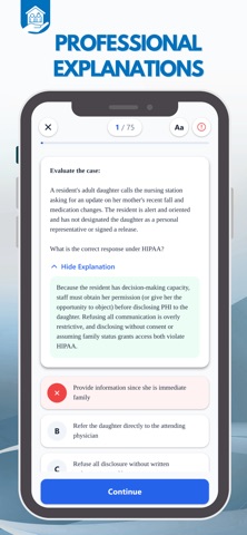 Nursing Home Administrator NHA iPhone screenshot