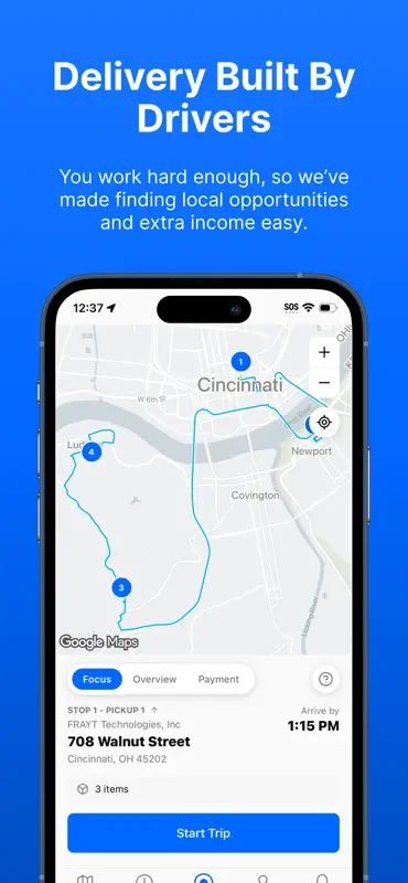 FRAYT Driver (next) screenshot 1 of 5