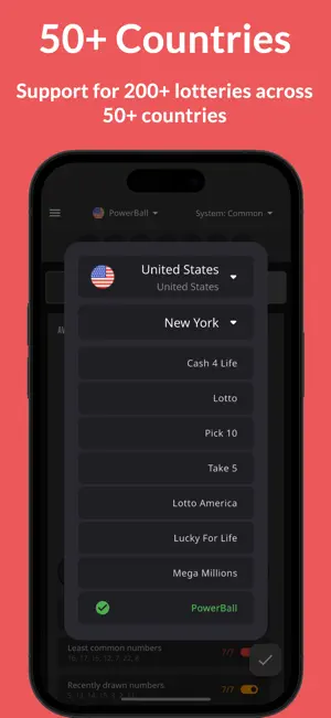Lottery Mobile screenshot 1