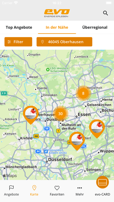 evo-Card mobil Screenshot