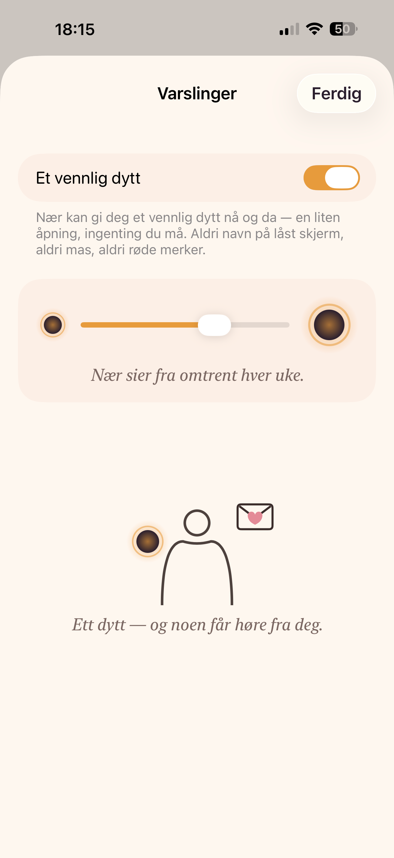 Nær – hold kontakten screenshot 4