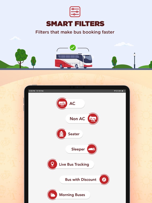 AbhiBus Bus Ticket Booking Appのおすすめ画像2