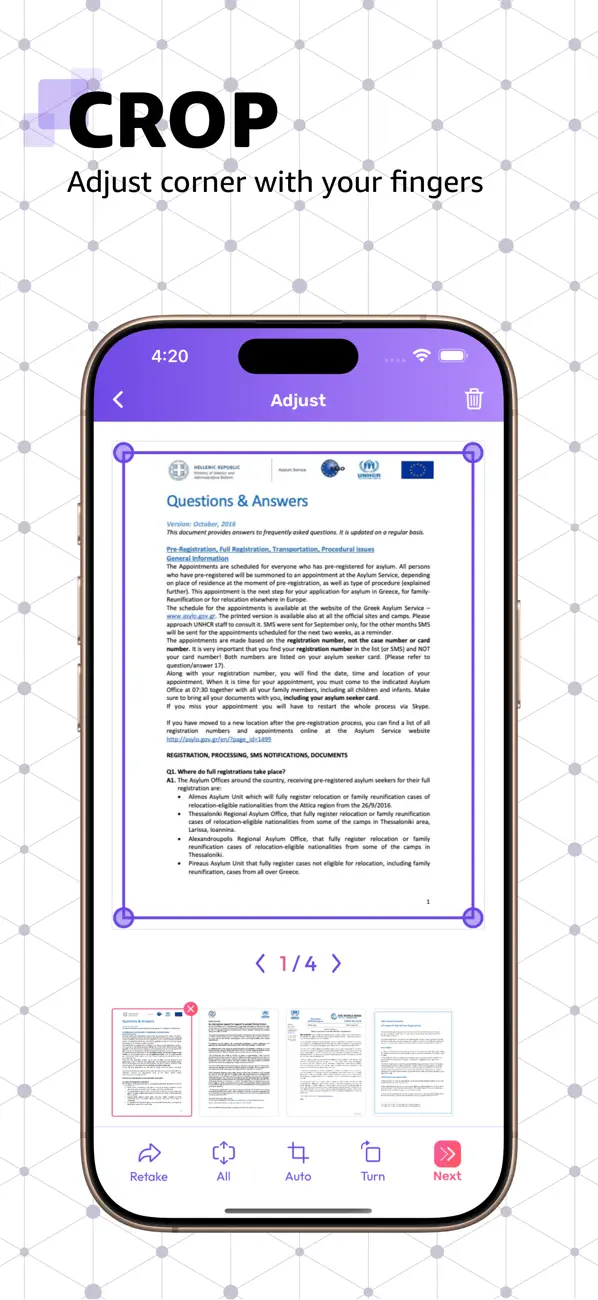 Screenshot #2 pour Scanner • PDF Document Scanner