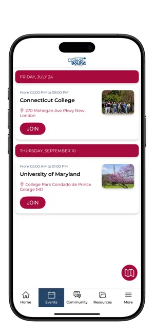 College Bound Advising screenshot 2
