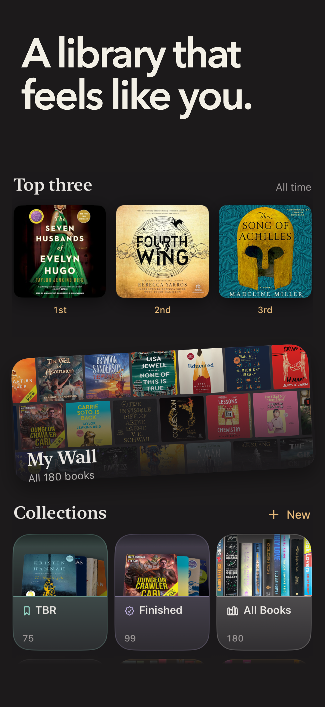 Booktrace: Bookshelf & TBR