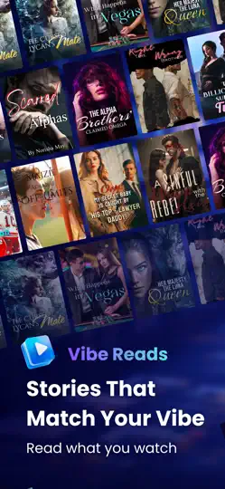 Screenshot von Vibe Reads: Novels & AI Reels auf dem iPhone 2