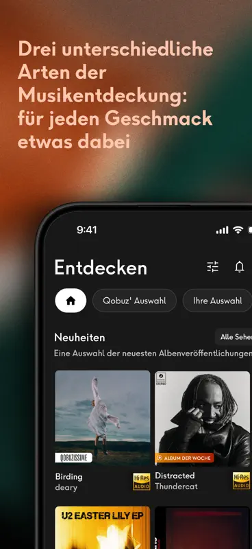 Qobuz: Music & Editorial screenshot 2 of 10