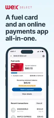 WEX Select screenshot 1