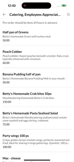 Betty's Foodtruck Philly screenshot 2