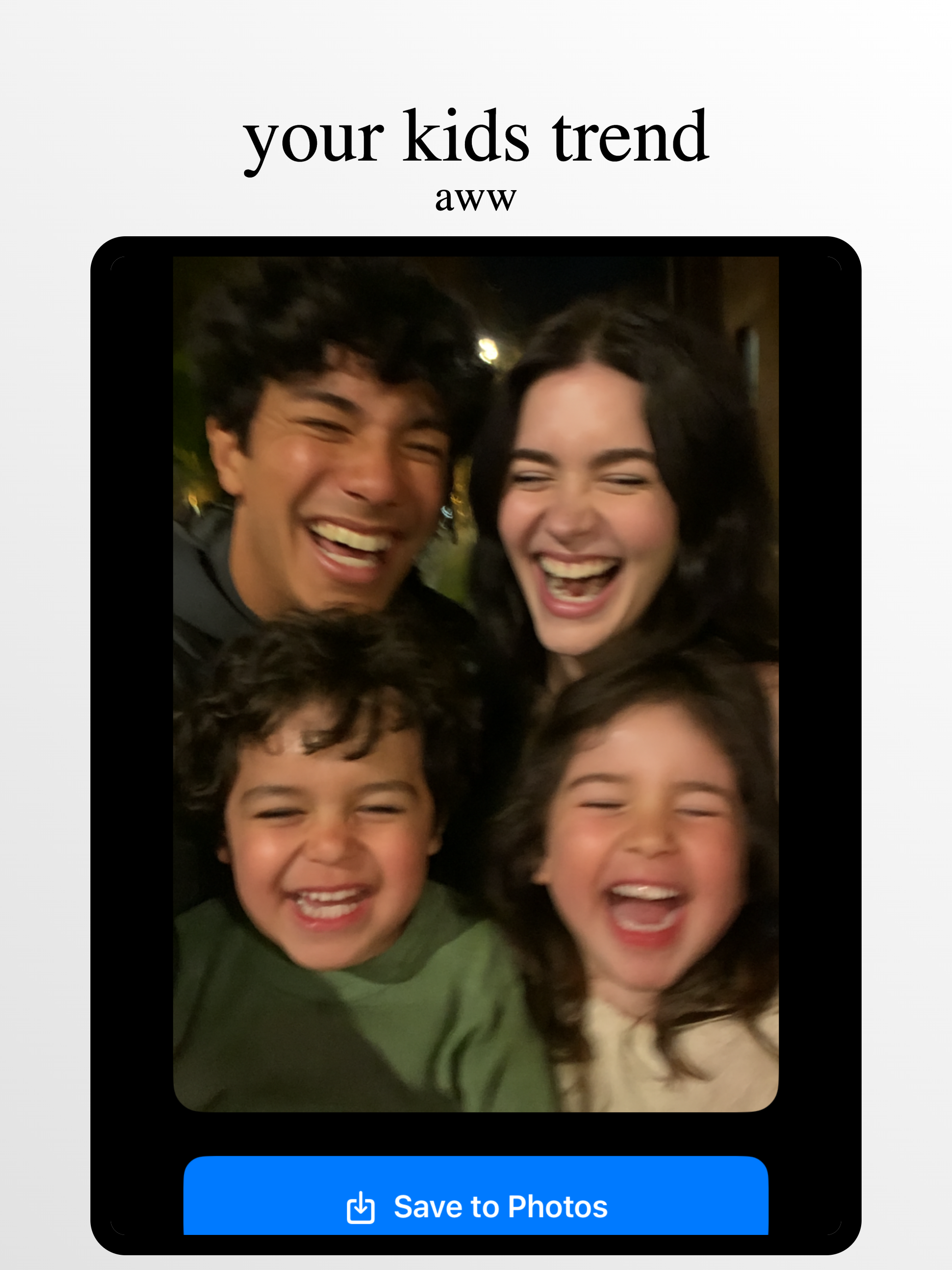 BlurrySelfie