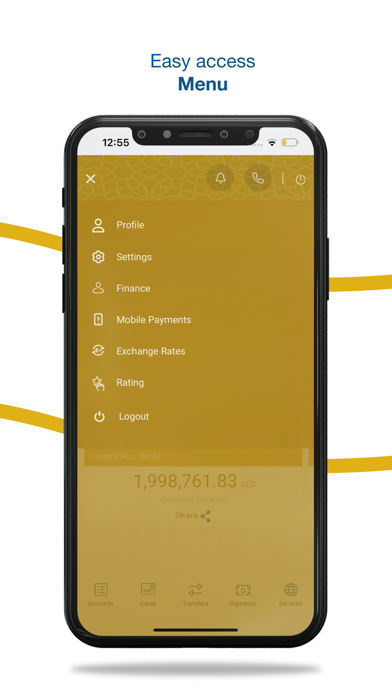 Ahli Islamic M-Bank Screenshot