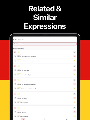 German Translator Dictionary ipad screenshot 4