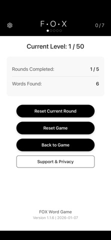 FOX Finder: Word Game Puzzle screenshot