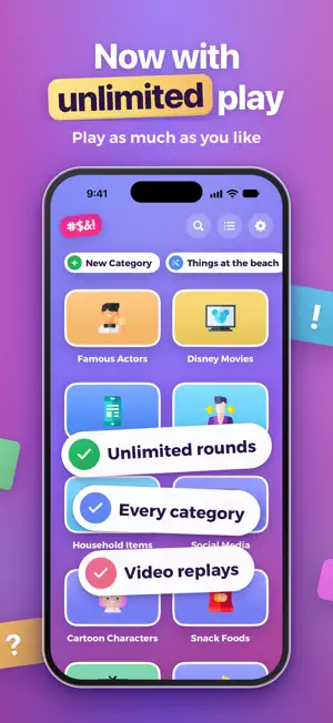 Guess the Word! Charades Game screenshot 2