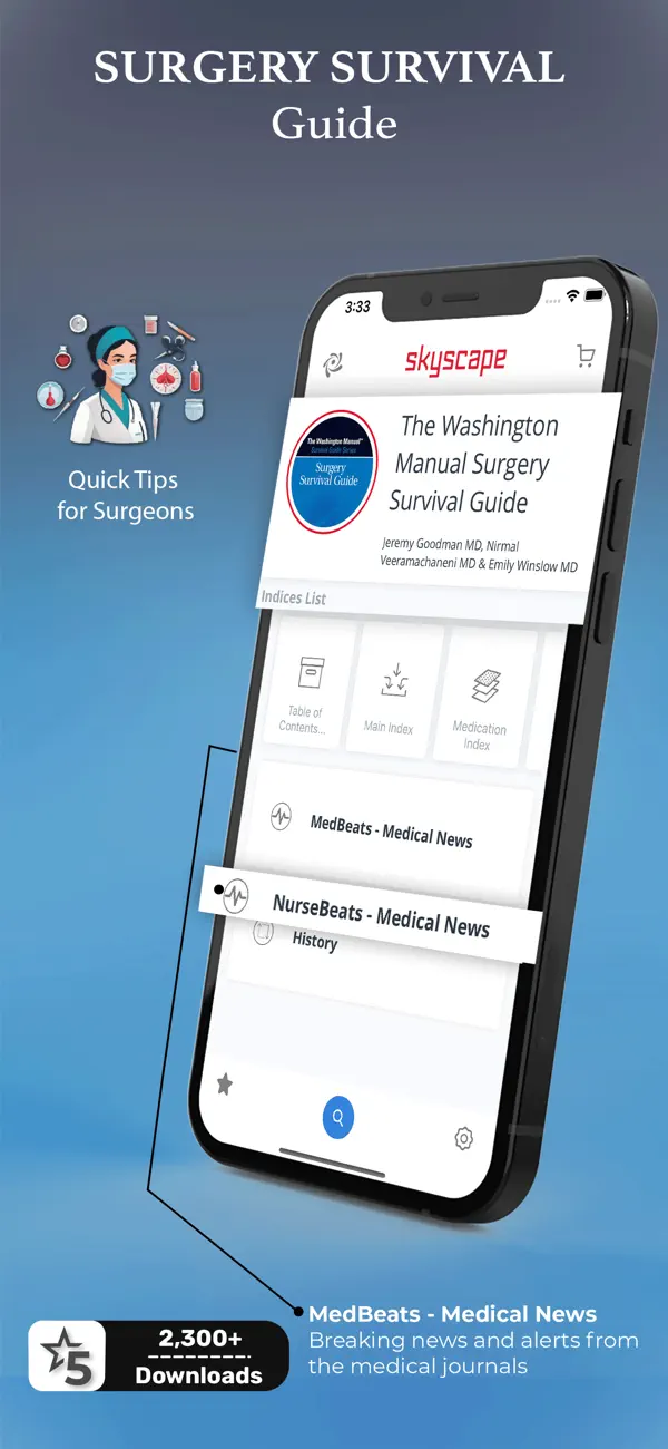 Screenshot #2 pour Washington Manual - Surgery