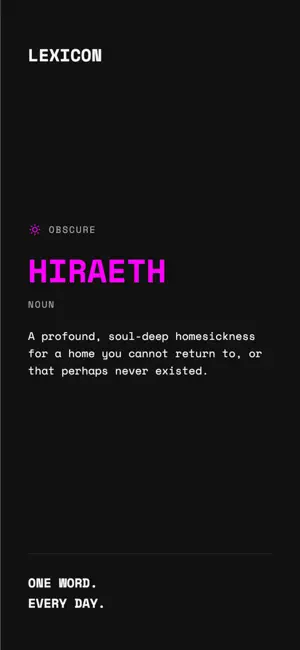 Lexicon - Word of the Day screenshot 1