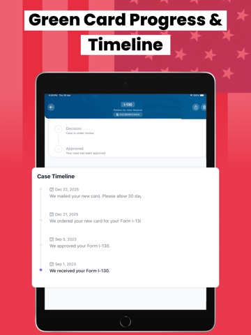 Case Tracker for NVC & USCIS iPad screenshot 2