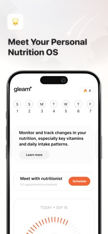 Gleam: Peptide Tracker iPhone screenshot