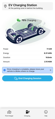 Charge365 by Wattif EV iPhone screenshot
