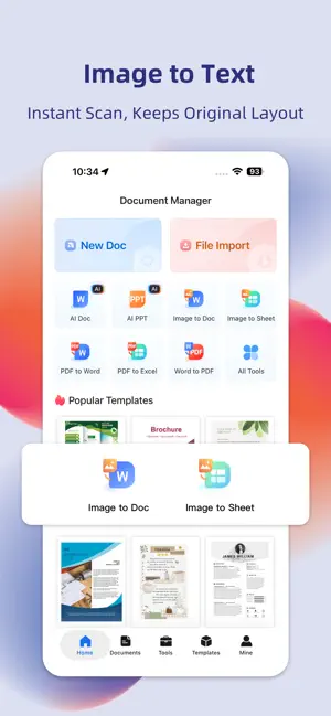 Document Manager:Docs,Sheets screenshot 3