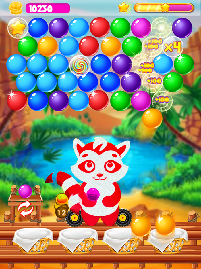 Bubble Shooter game 3D