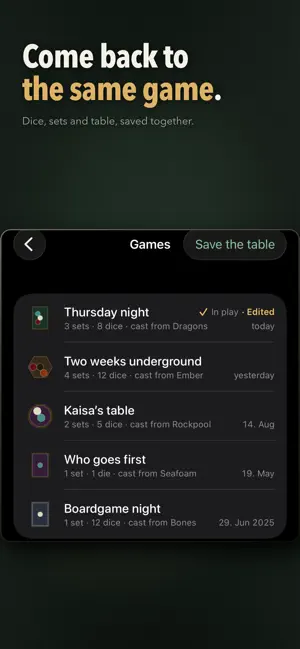 Dice2Roll: 3D Dice Roller screenshot 2