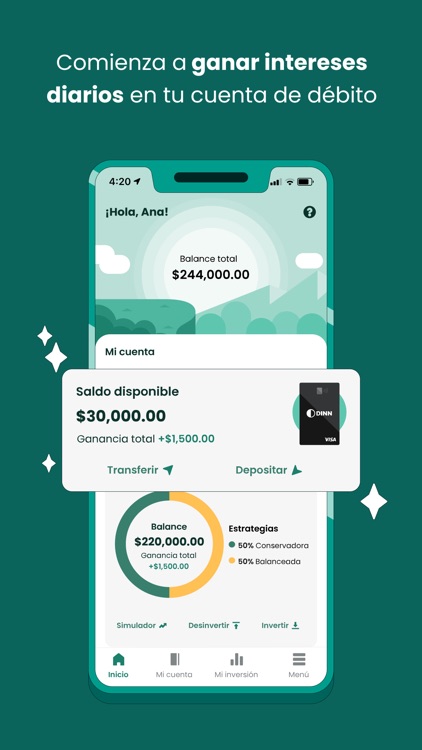 DINN: Invierte fácil