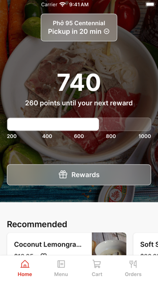 Pho 95 Denver iPhone screenshot 1 - Food & Drink app