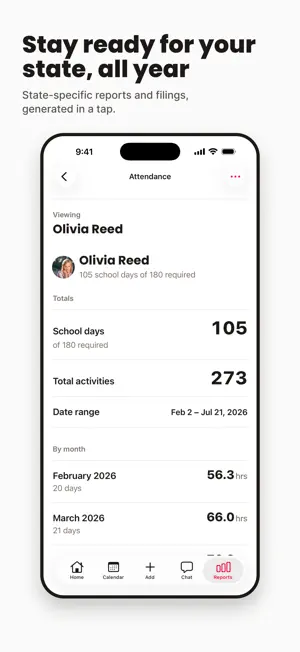 Homeschool Fox: Tracker screenshot 2
