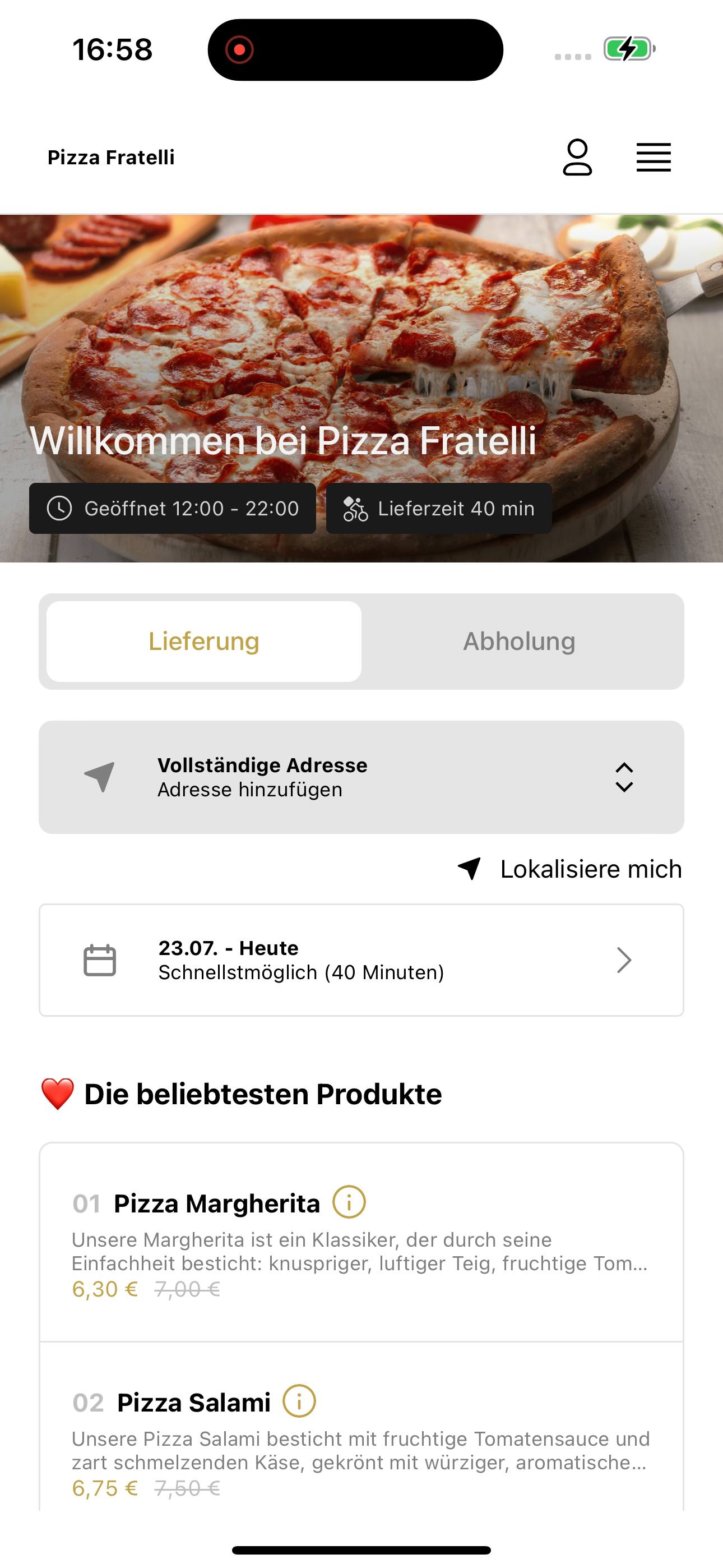 Pizza Fratelli screenshot 6
