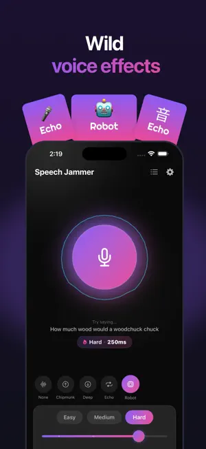 Speech Jammer - Mic Prank screenshot 2