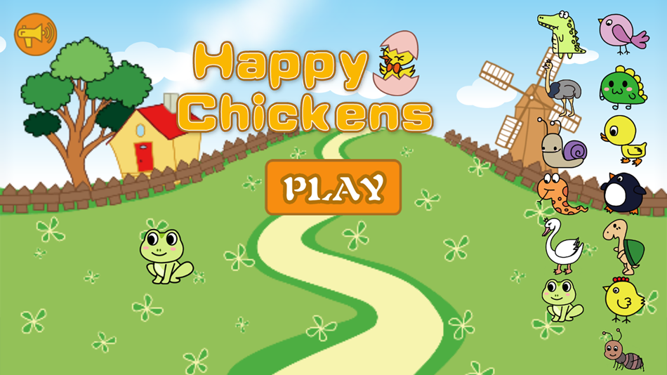 #1. Happy chickens - Lay eggs (iOS) By: 冬梅 杨
