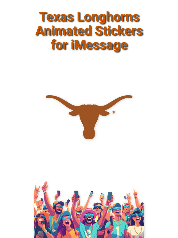 Longhorns Sticker Pack 2024