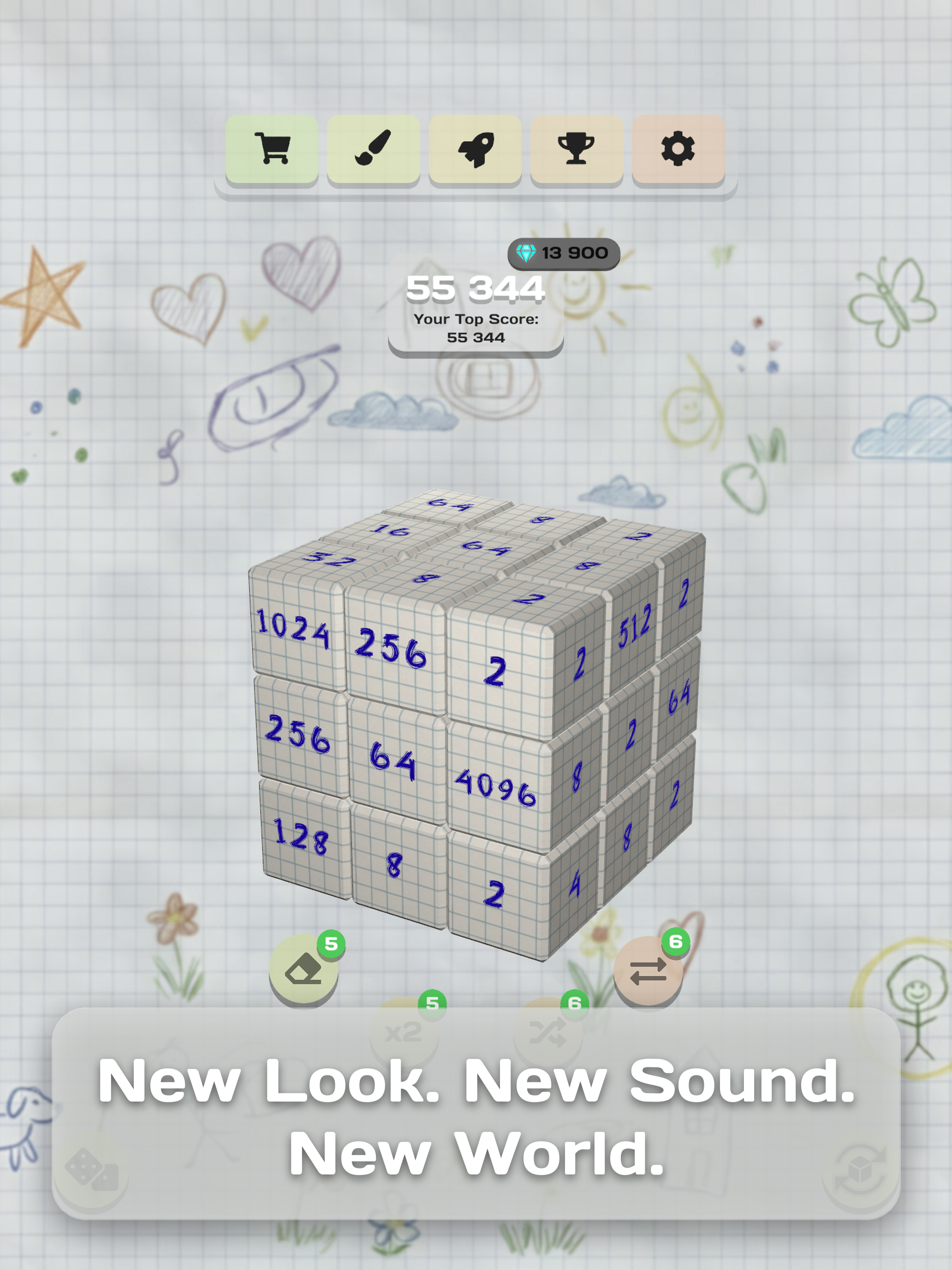 Twist & Merge: 3D Number Cube screenshot 15