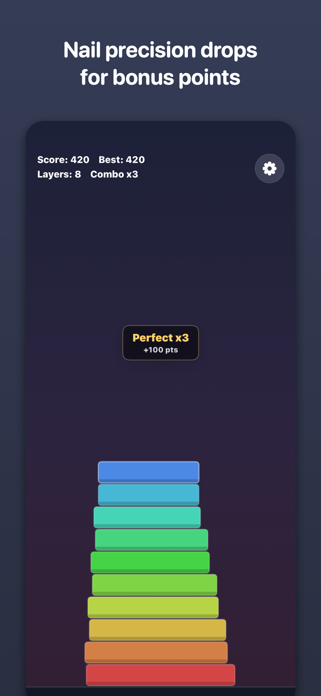 Stack Tower - GameWobble screenshot 6