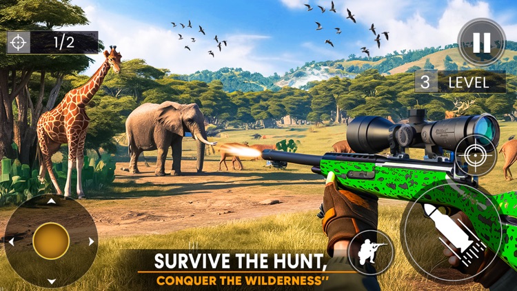 Deer Hunt Animal Shooting Game screenshot-8