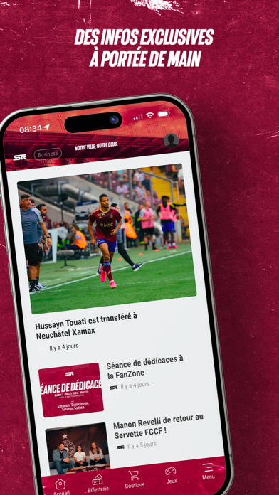 Servette Football Club Screenshot
