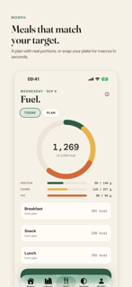 Morph: Home Workouts & Meals screenshot 5