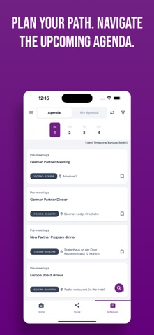 Dentons Europe iPhone screenshot