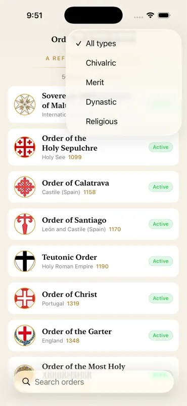 Orders of Knighthood screenshot 3 of 5