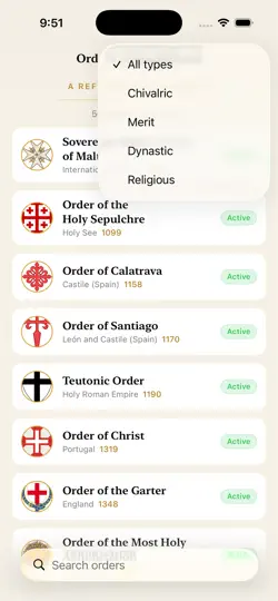 Скриншот Orders Of Knighthood на iPhone 3