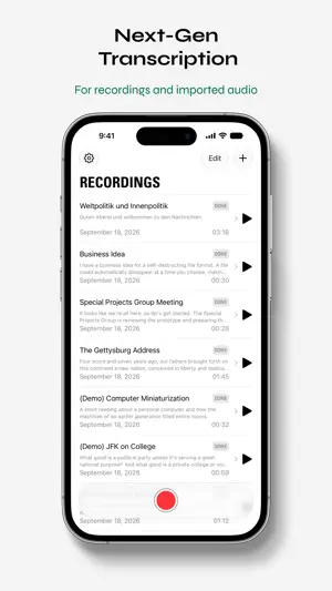 Vienna Scribe screenshot 1