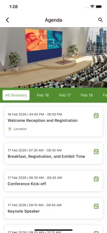 2026 Greenstone Conference iPhone screenshot
