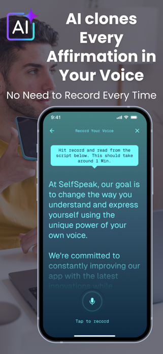 SelfSpeak Voice Affirmations Screenshot 3 of 7